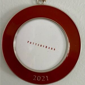 2021 Pottery Barn holiday ornament frame